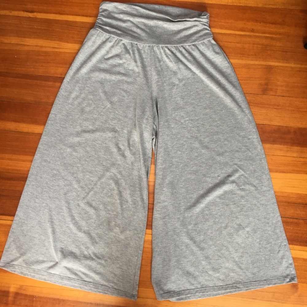 soft wide legged pants